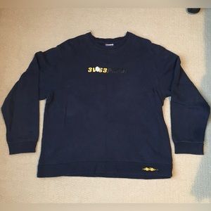 PEPSI sports dark blue thick coat